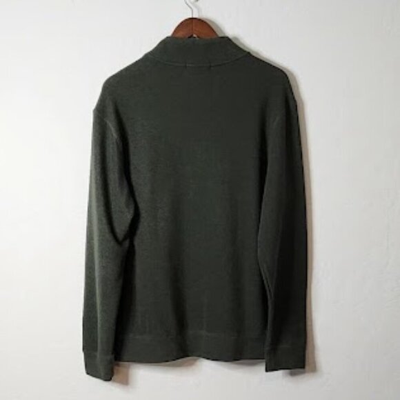 Banana Republic Men's 1/4 Zip Pullover Sweater Size Large - Picture 4 of 5